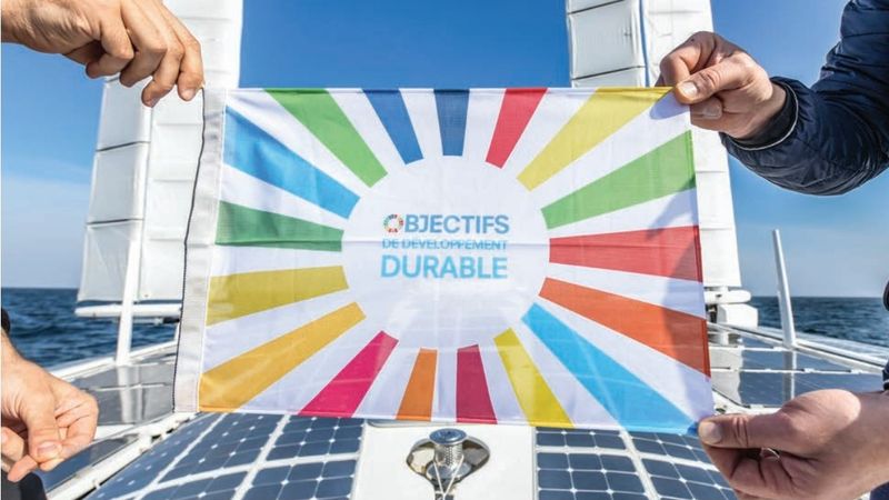 L'Energy Observer ambassadeur français des Objectifs de développement durable