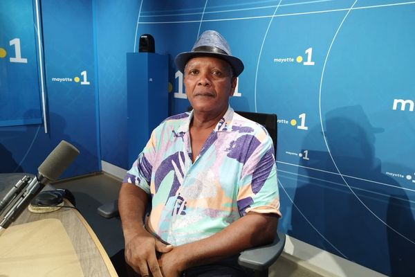 Said Mouhoudhoiri, le porte-parole du collectif des citoyens de Mayotte 2018