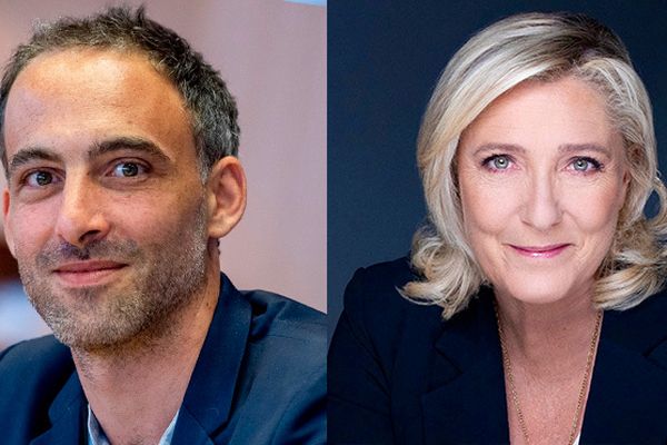 Raphaël Glucksmann et Marine Le Pen sont en visite cette semaine