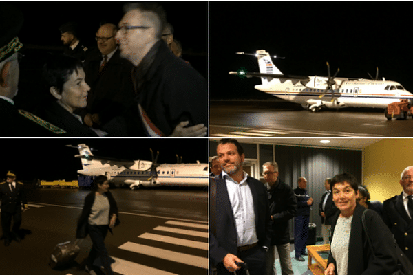 Arrivée d'Annick Girardin à Saint-Pierre et Miquelon