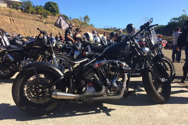 Plus d'une centaine de motards présents