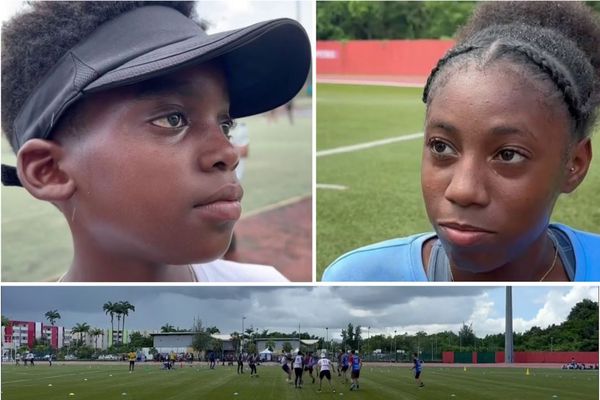 Mayann, 11 ans et Tanijah, 15 ans, ont le sport pour passion.
