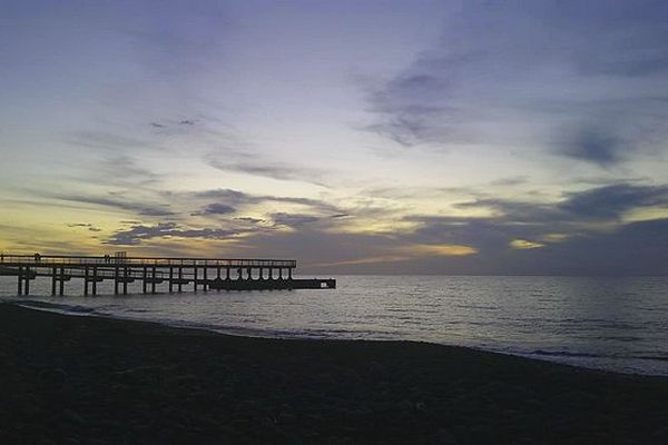 Ponton baie de Saint-Paul 