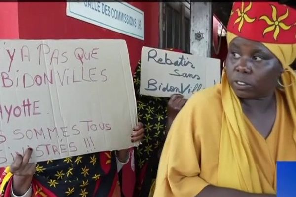 La porte-parole du collectif des citoyens de Mayotte 2018, Sylviane Amavi