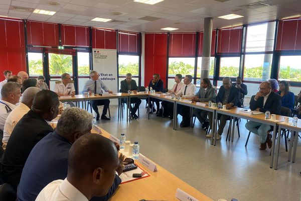 Table ronde entre Bruno Le Maire et les les acteurs économiques de Guadeloupe - 25/05/2023.