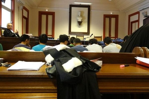 Salle d'audience du tribunal de Cayenne