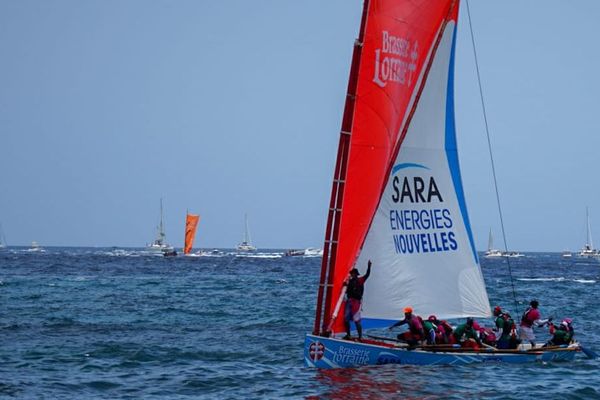 La victoire de Brasserie Lorraine /Sara Énergies Nouvelles dans la 4e étape aux Anses d'Arlet (31 juillet 2019).