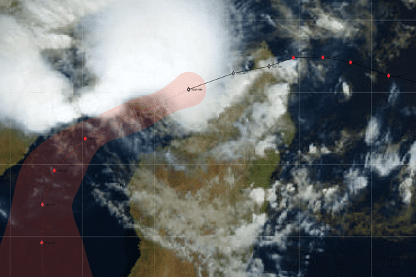 Dikeledi a traversé la pointe nord de Madagascar cette nuit