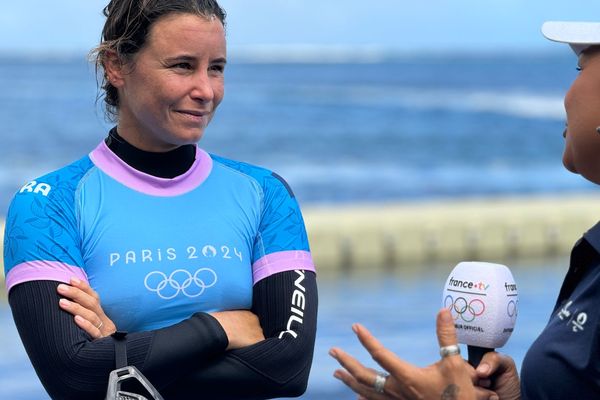 Johanne Defay, après sa défaite contre Caroline Marks en demi-finale