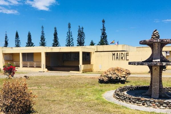 La mairie de Voh.