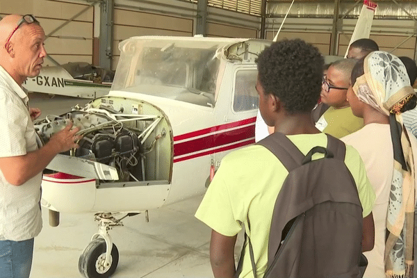 Un premier pôle de formation aéronautique, près de l'aéroport Marcel Henry