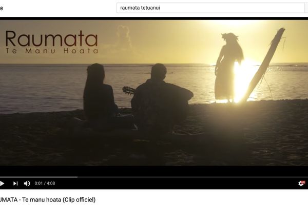 Le clip "Te Manu Hoata" a atteint le million de vues sur YouTube 