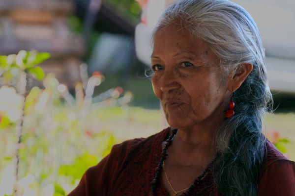 Cécile Kouyouri, cheffe coutumière du village amérindien Bellevue en Guyane