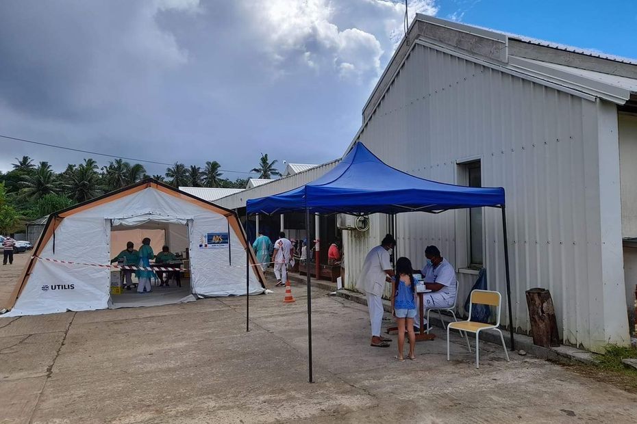 Futuna hospital sets up its covid sorting system