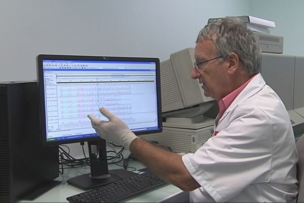 Le docteur François Cartault, chef du Service de génétique au CHU, au rendez-vous du téléthon tous les ans