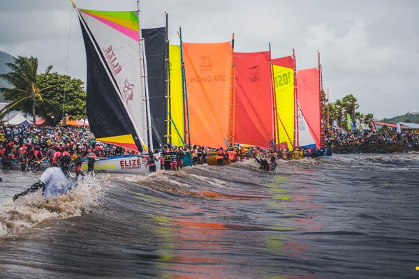 tour des yoles martinique la 1ere