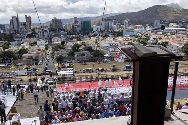 La grande messe du pape François se tiendra à Port-Louis. 