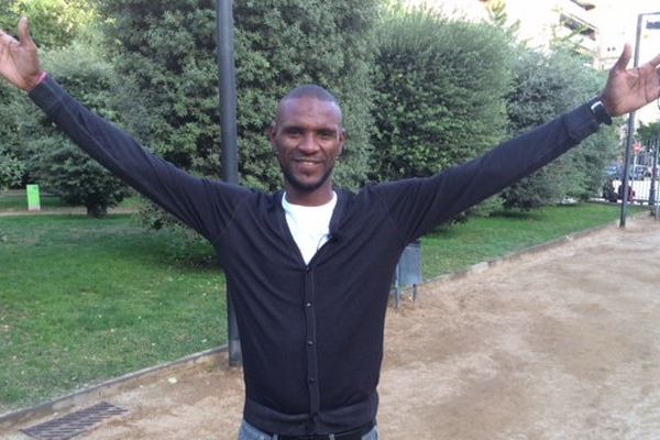 Eric Abidal à Barcelone