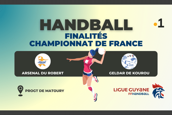 Demi-finale Championnes de Guyane (Geldar de Kourou) contre championnes de Martinique (Arsenal du Robert)