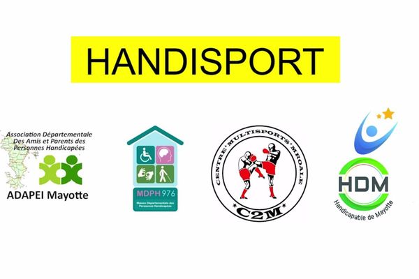 Nominés dans la catégorie Handisport : Adapei Mayotte & MDPH 976 & Centre Multisports Mroale C2m & Handicapable de Mayotte