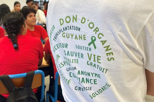 Une campagne pour le don d'organes auprès des collégiens de Saint-Georges