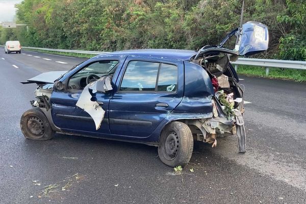 Un automobiliste victime d'une perte de contrôle sur la quatre-voies de La Possession