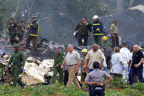 Cuba Accident avion de ligne