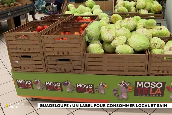 Un nouvel label "Moso Tè la" propose des fruits et légumes locaux et sains, sans chlordécone aux consommateurs guadeloupéens.