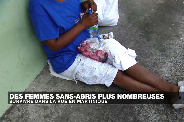 Le nombre de femmes sans domicile fixe augmente en Martinique