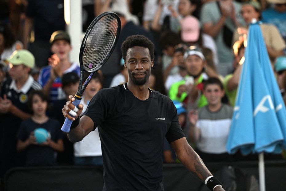 Tennis à l'Open d'Australie, Gaël Monfils réussit une entrée