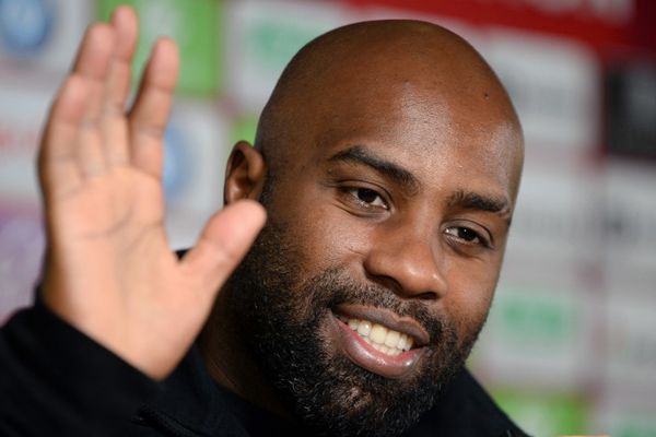 Le judoka Teddy Riner, à Bakou (Azerbaïdjan), le 16 février 2024.