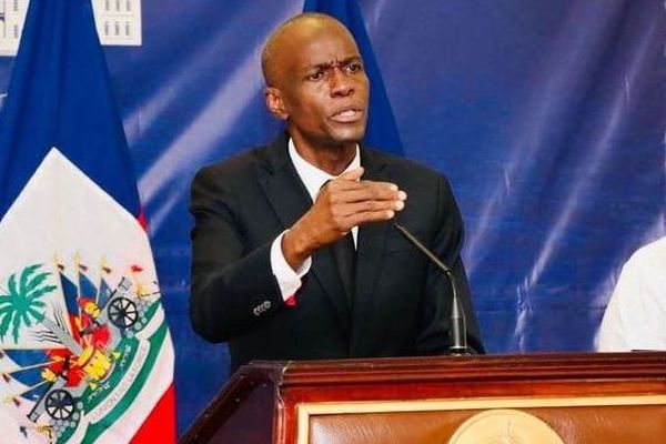 Jovenel Moïse, président d'Haïti