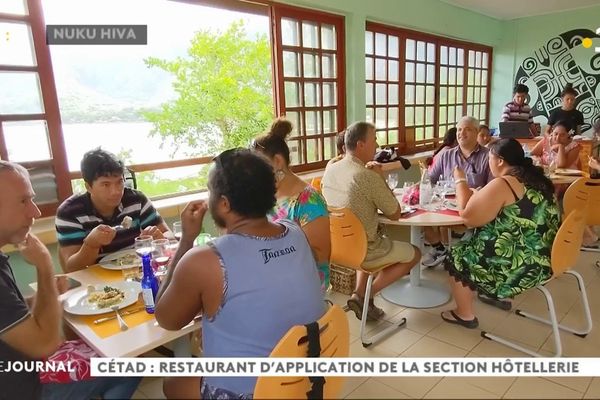 Réouverture du restaurant d’application de la section hôtellerie du CETAD de Nuku Hiva