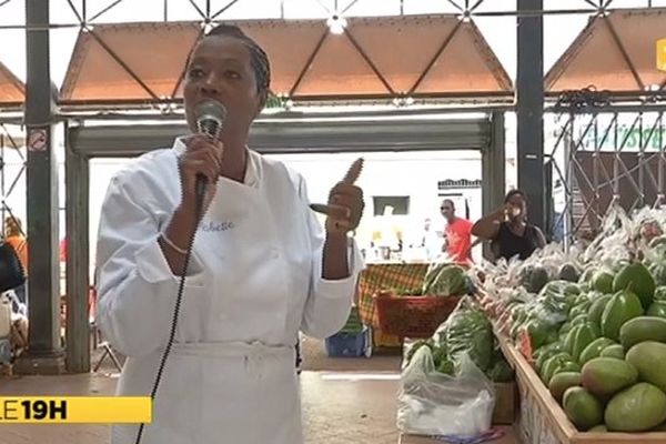 Babette de Rozières, (67 ans,née en Guadeloupe), chef cuisinière française et animatrice de télévision