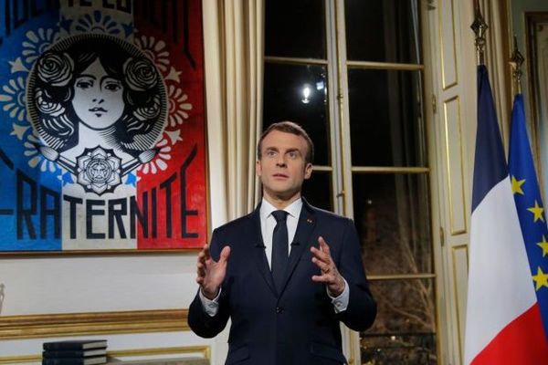Emmanuel Macron, le chef de l'Etat.