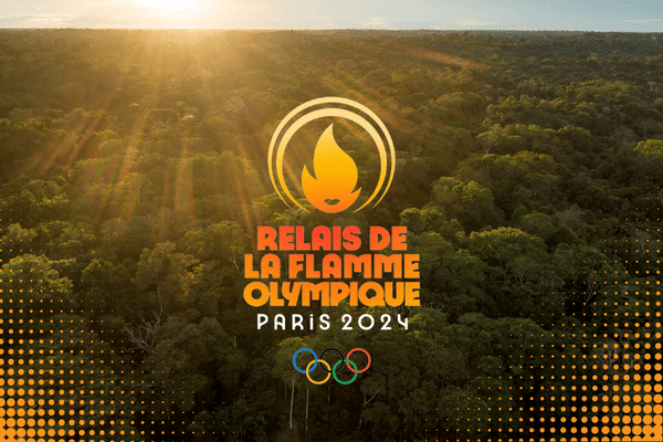 Relais de la flamme olympique Paris 2024 en Guyane