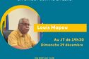 Le président du gouvernement démissionnaire Louis Mapou invité politique du journal télévisé à 19 h 30