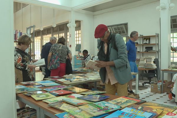 De nombreux nostalgiques se sont pressés à la bibliothèque Bernheim ce samedi 1er octobre 2022.