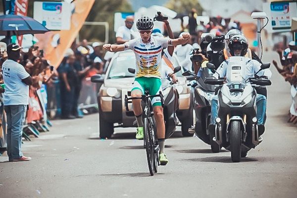 La victoire de Dilhan Will à l'arrivée de la 7e étape au François.