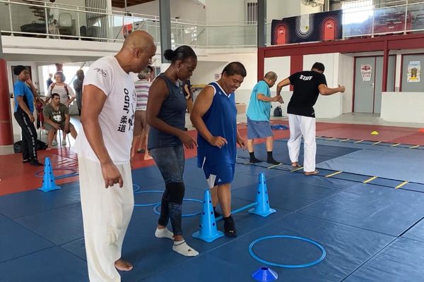 La ligue de judo de Guyane a organisé le 30 novembe une journée pour promouvoir le handisport