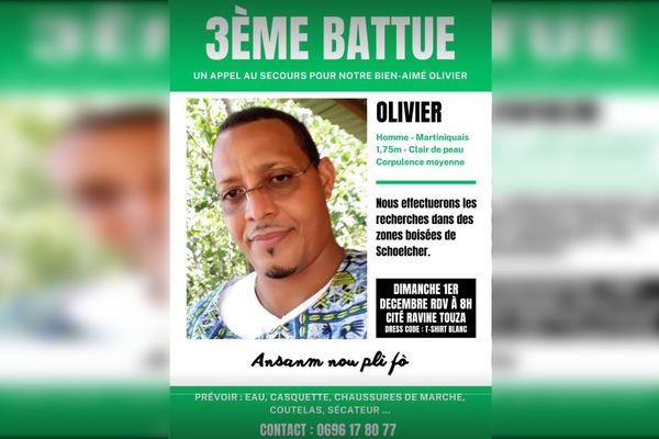 Avis de recherche d'Olivier Letur