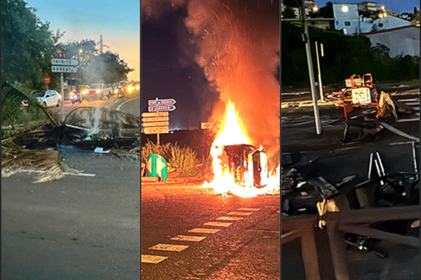 Une nouvelle nuit agité en Martinique.