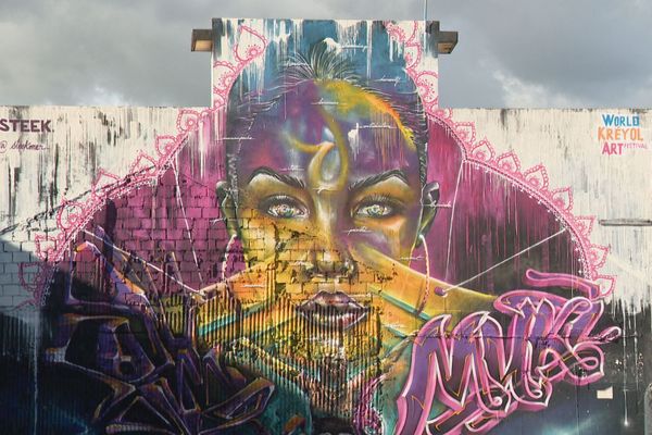 Les couleurs du street art dans les rues de Pointe-à-Pitre
