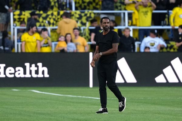 Wilfried Nancy, entraîneur en chef du Columbus Crew.