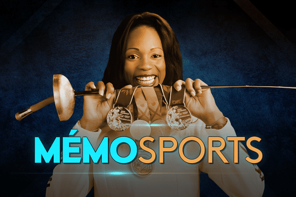 Mémosports Laura Flessel championne olympique individuel et par équipe Atlanta 1996