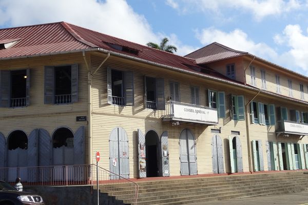 Le musée Alexandre  Franconie à Cayenne, bâtiment classé
