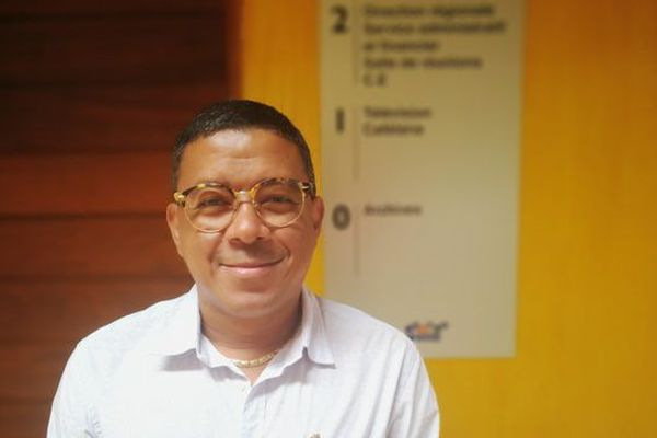 Franck Ho-Wen-Szé, le président du syndicat de la Fédération Régionale du Bâtiment et des Travaux Publics de Guyane.
