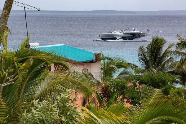 Arrivée à lifou