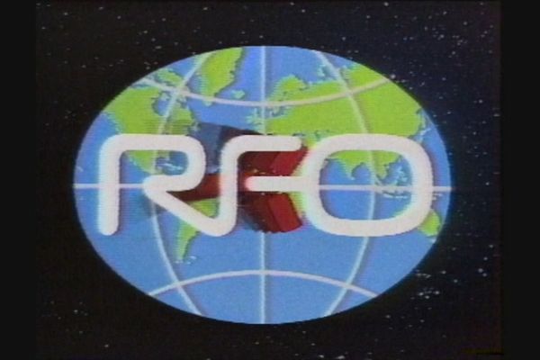 Sigle de RFO, une des périodes des 60 ans de la télévision en Guadeloupe