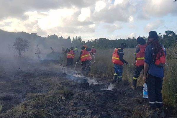 Incendie Ile des Pins novembre 2019